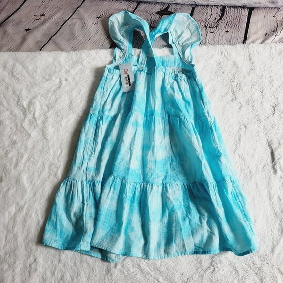 Cat & Jack, Girls' Short Woven Dress, 3KIDC-M - Picture 4 of 5